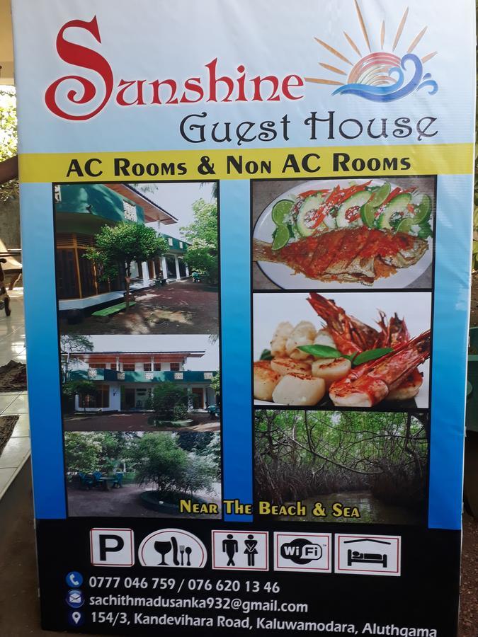 Guesthouse Sunshine Aluthgama Exteriér fotografie